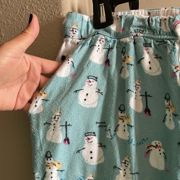MunkiMunki Sz S Snowman Pajama Set - Picture 10 of 15